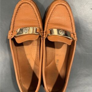Anne Klein Tan Loafers